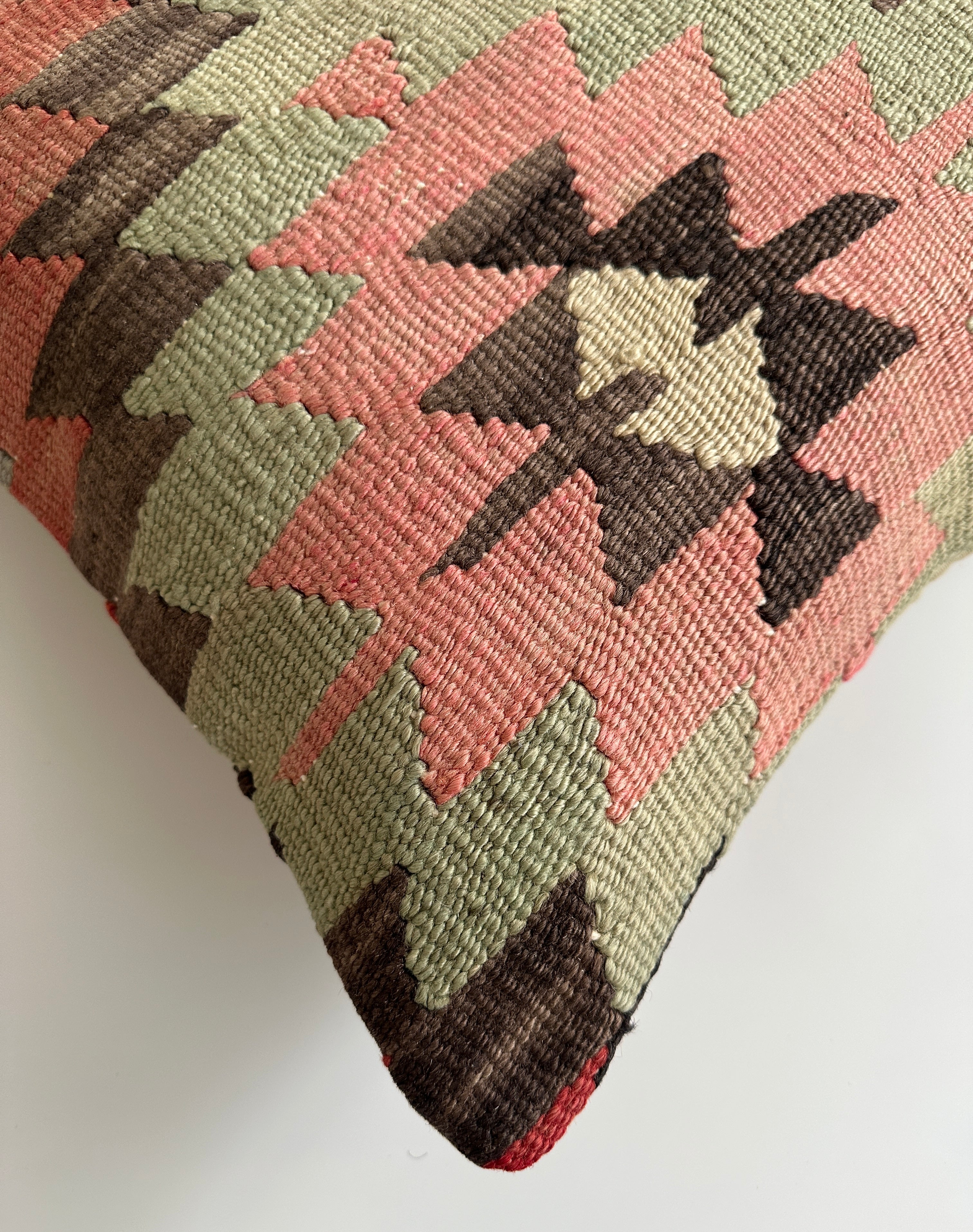 Handmade Multicolour Turkish Cushion Cover 20''x20'' / 50x50 CM