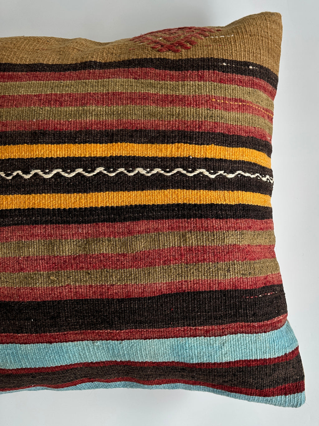 Handmade Multicolour Turkish Cushion Cover 20''x20'' / 50x50 CM