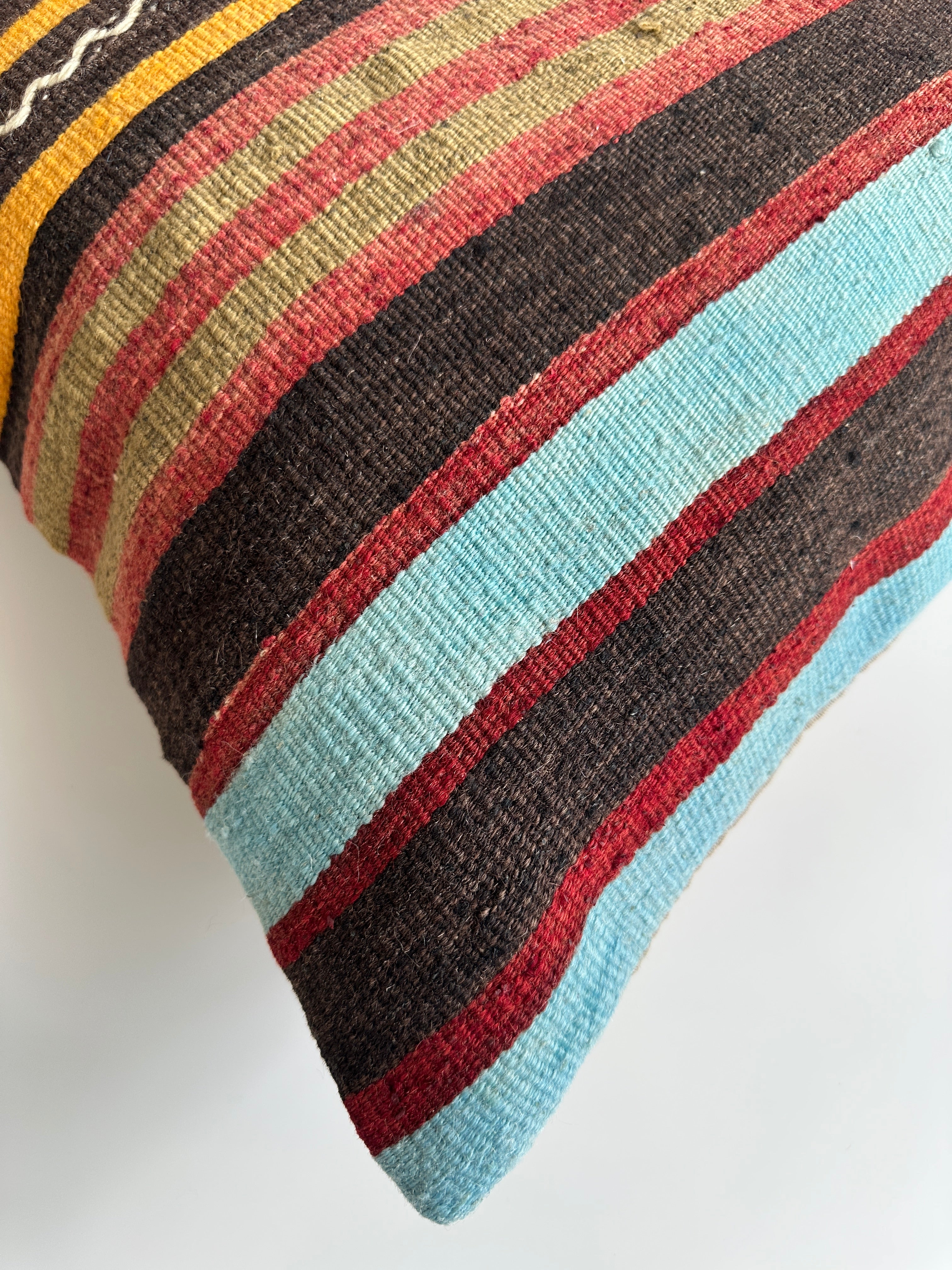 Handmade Multicolour Turkish Cushion Cover 20''x20'' / 50x50 CM