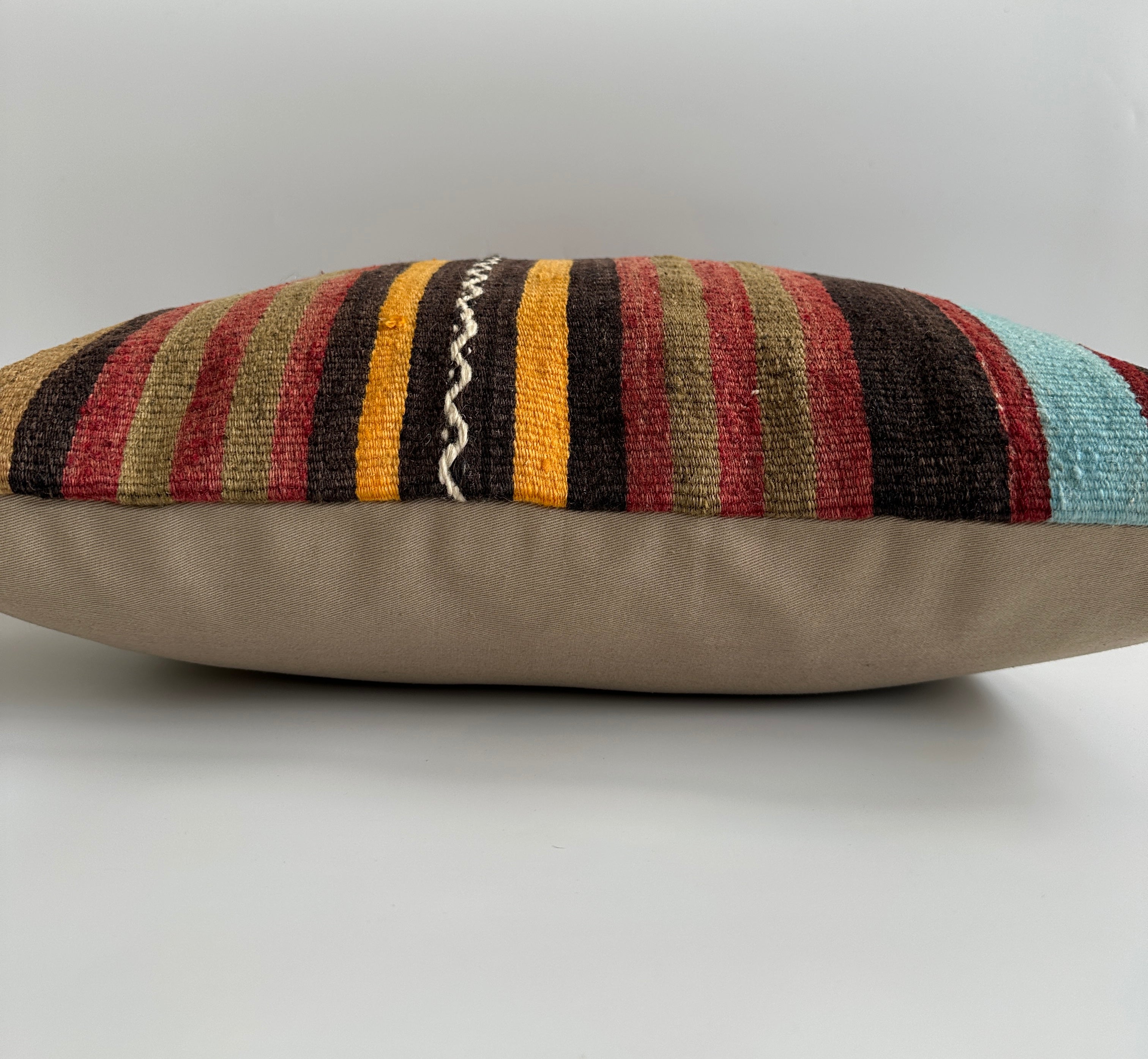 Handmade Multicolour Turkish Cushion Cover 20''x20'' / 50x50 CM