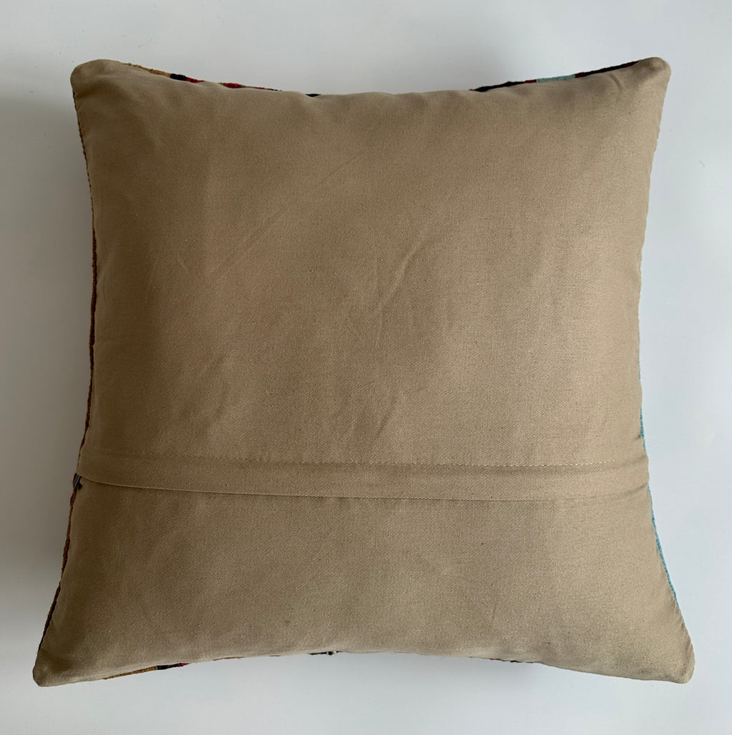 Handmade Multicolour Turkish Cushion Cover 20''x20'' / 50x50 CM