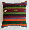 Handmade Multicolour Turkish Cushion Cover 20''x20'' / 50x50 CM