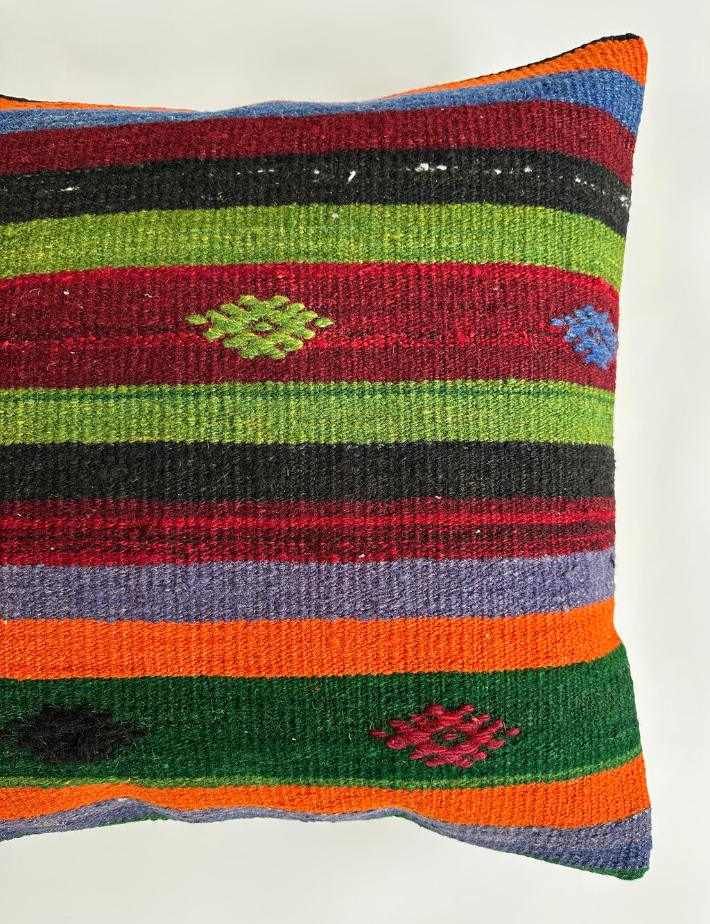 Handmade Multicolour Turkish Cushion Cover 20''x20'' / 50x50 CM