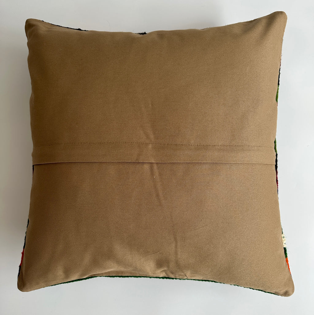 Handmade Multicolour Turkish Cushion Cover 20''x20'' / 50x50 CM