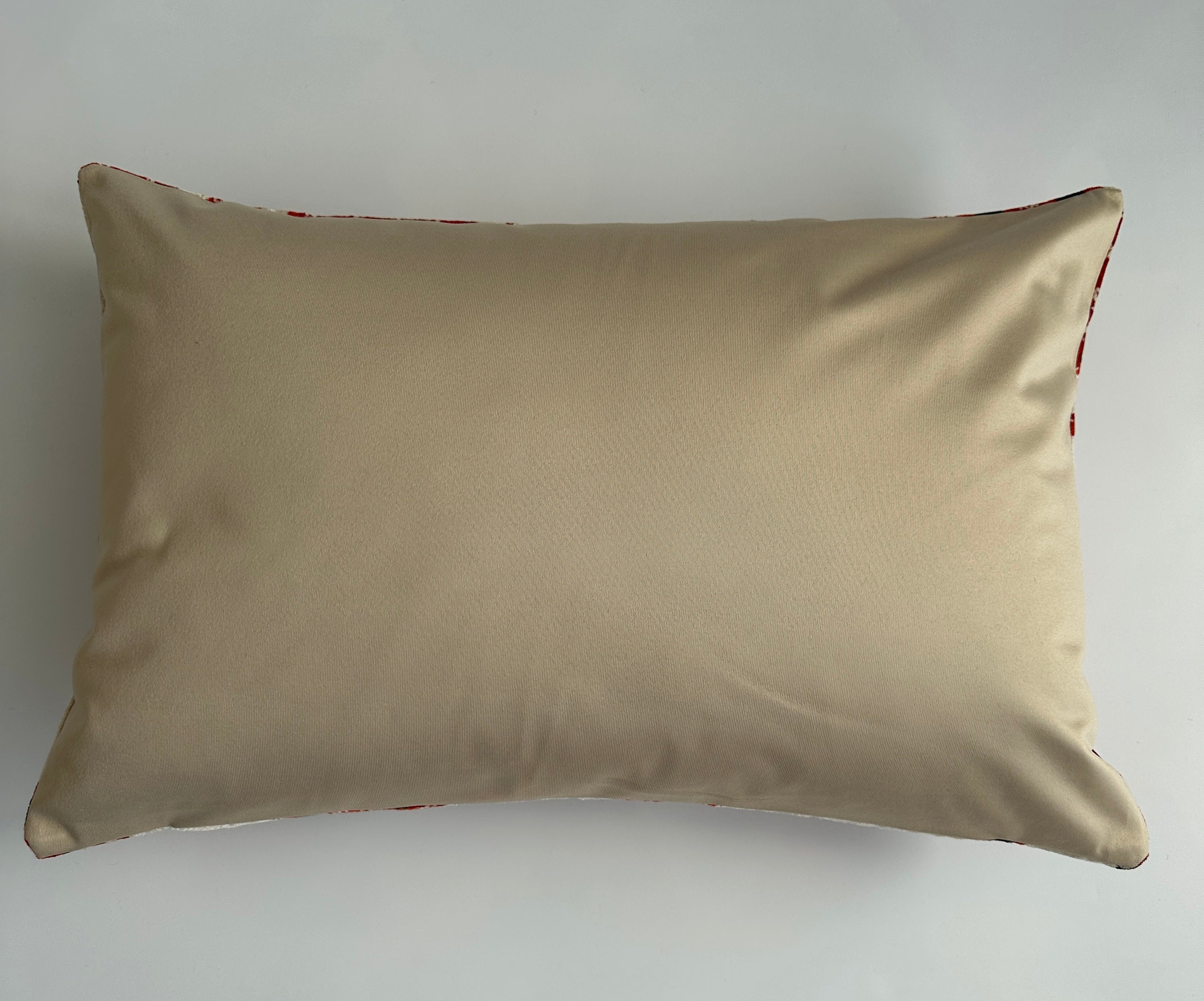 Pomegranate Silk Velvet Cushion Cover 24''x16'' / 60x40 CM