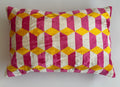 Abstract Silk Velvet Cushion Cover 24''x16'' / 60x40 CM
