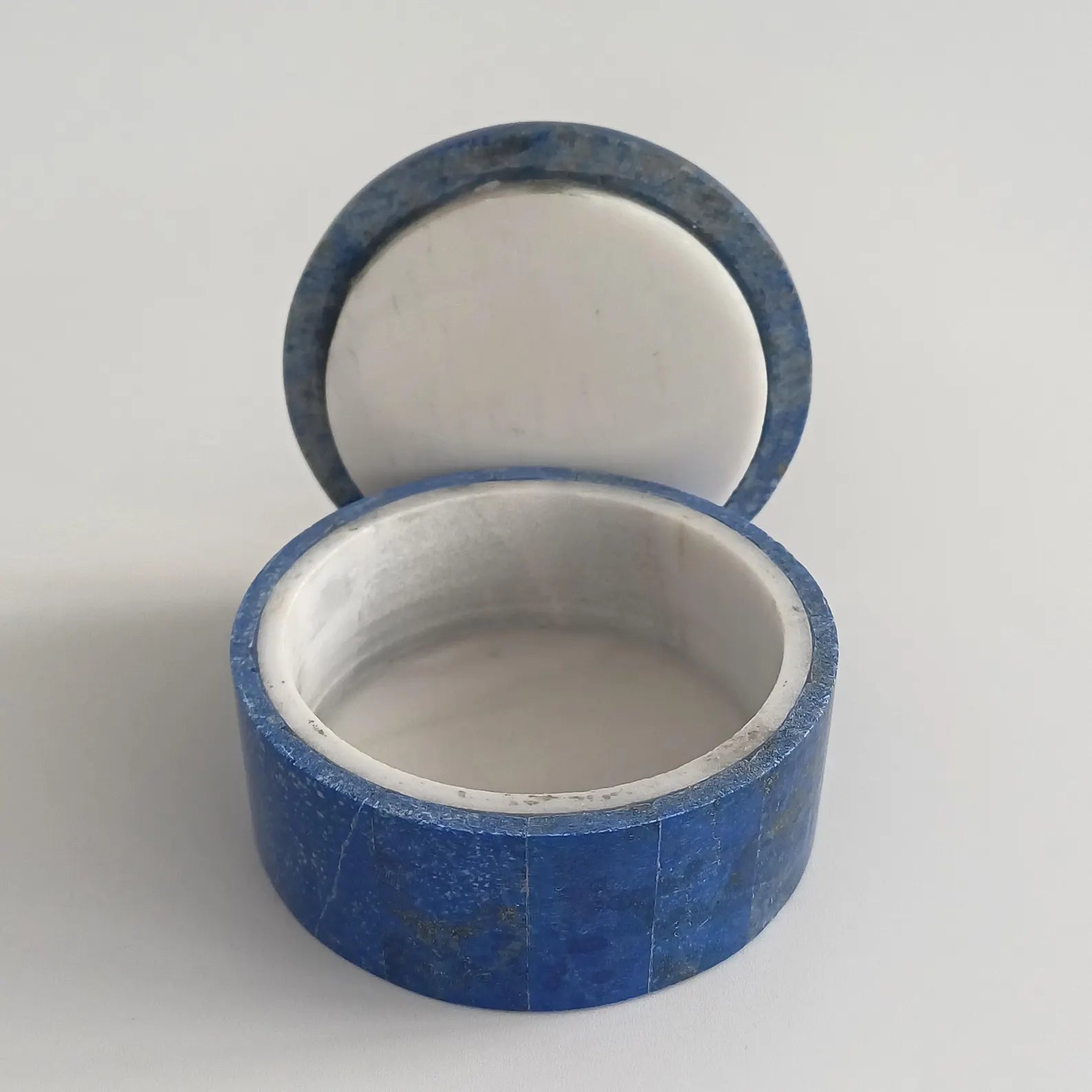 Lapis Lazuli Handmade Jewellery Box 6.6x6.6 CM