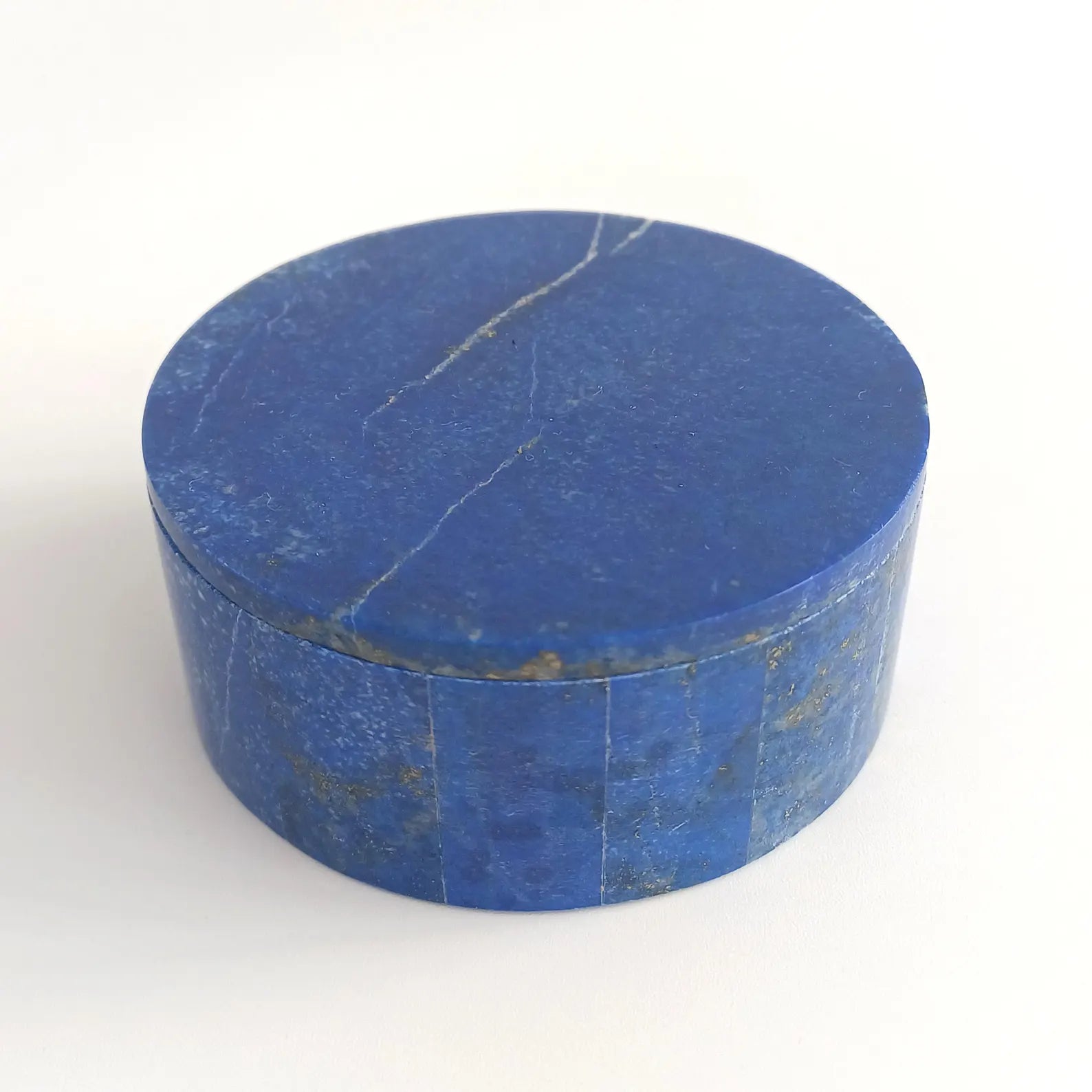 Lapis Lazuli Handmade Jewellery Box 6.6x6.6 CM