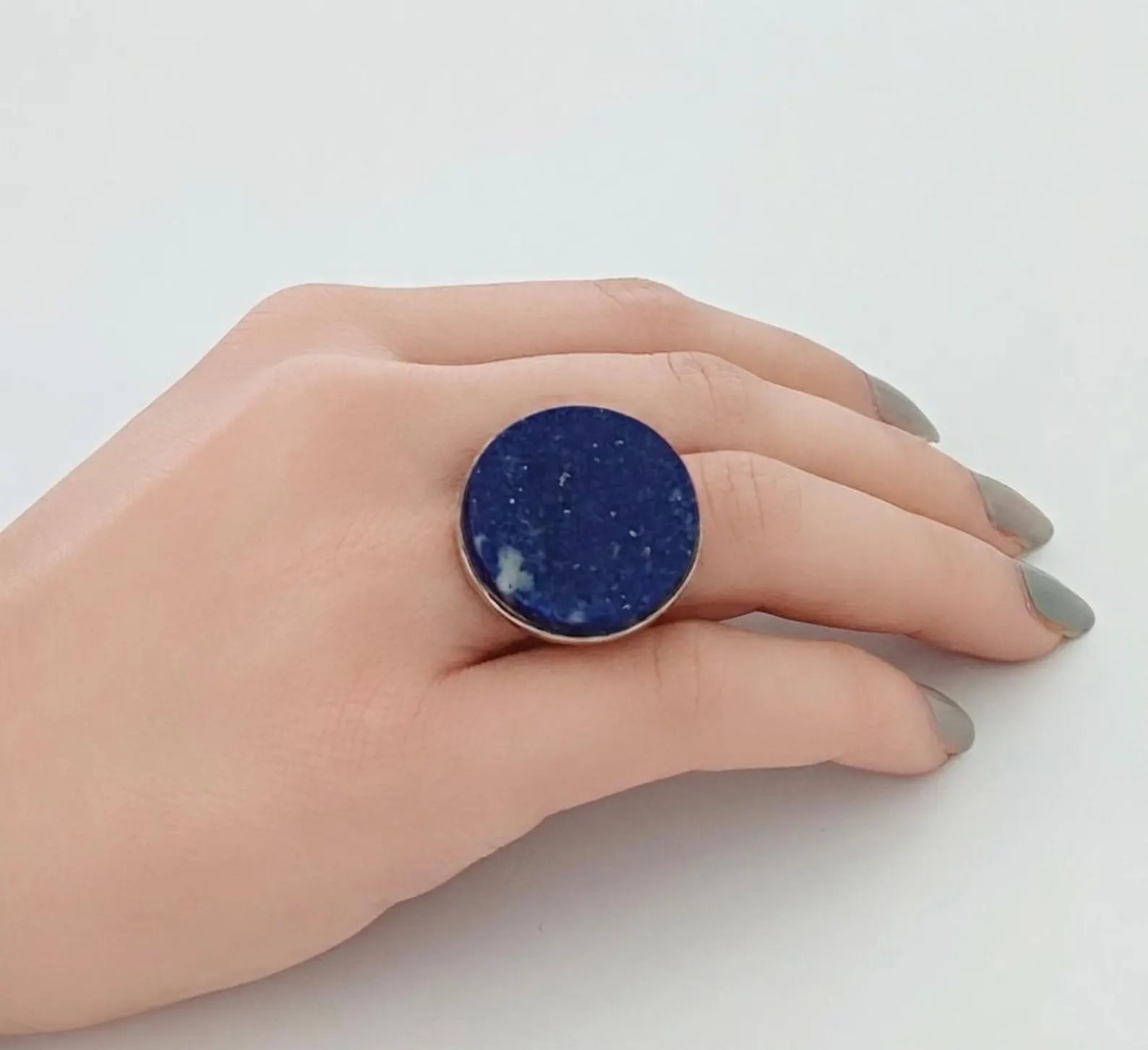 Lapis Lazuli Handmade Gemstone Ring
