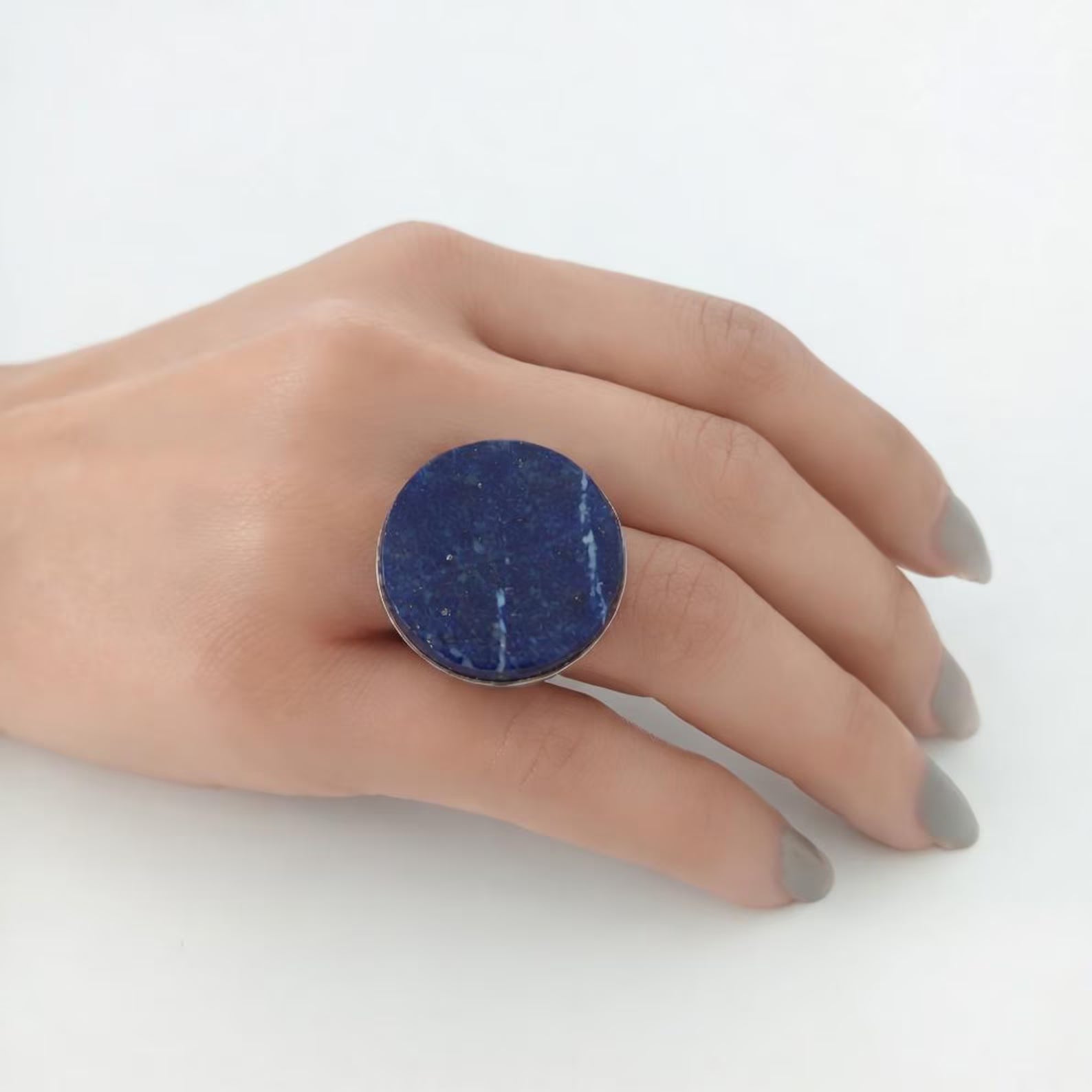 Lapis Lazuli Handmade Gemstone Ring