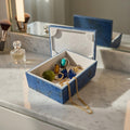 Lapis Lazuli Handmade Jewellery Box 13x9 CM