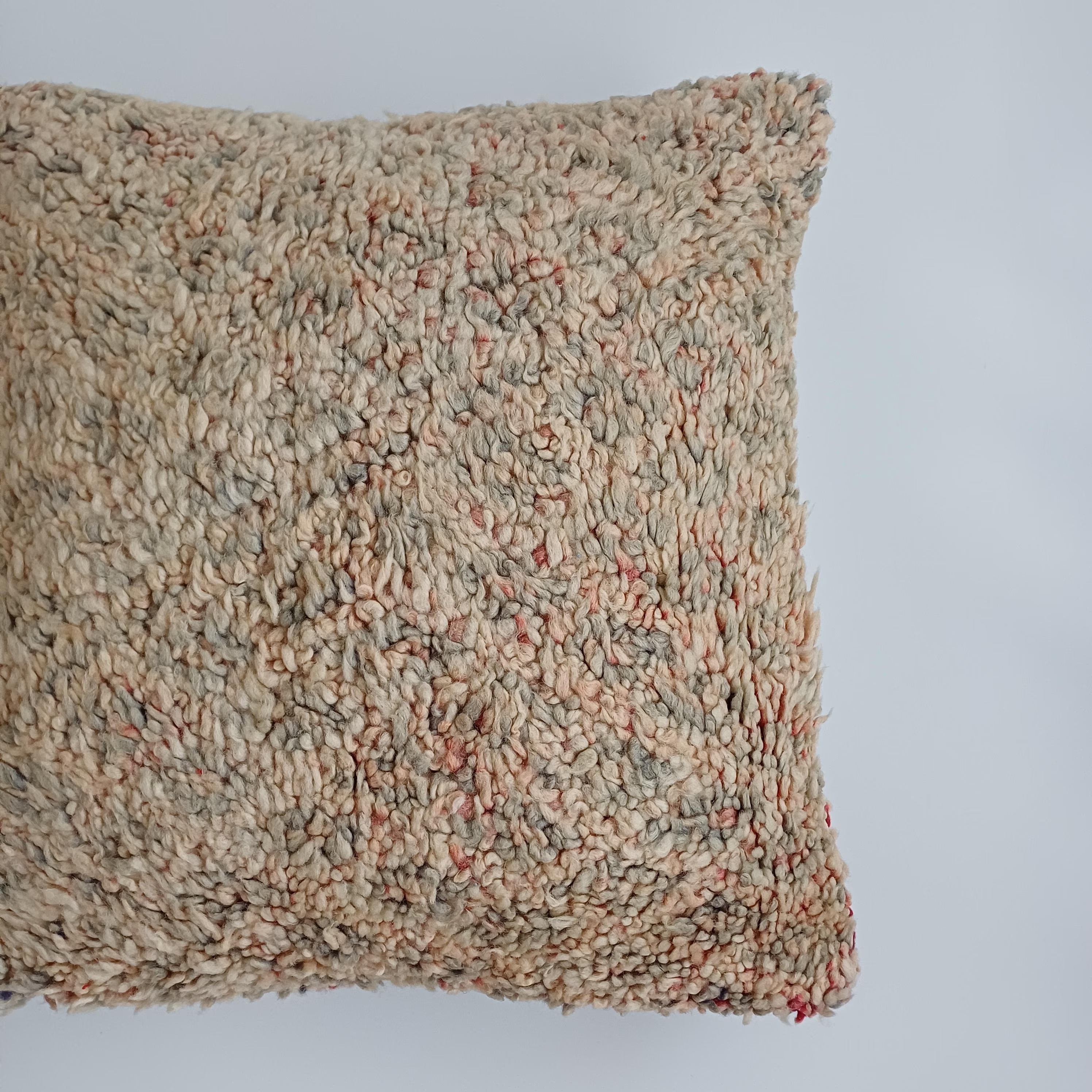 Moroccan Tribal Vintage Wool Multicoloured Cushion Cover 20''x20'' / 52x52 CM
