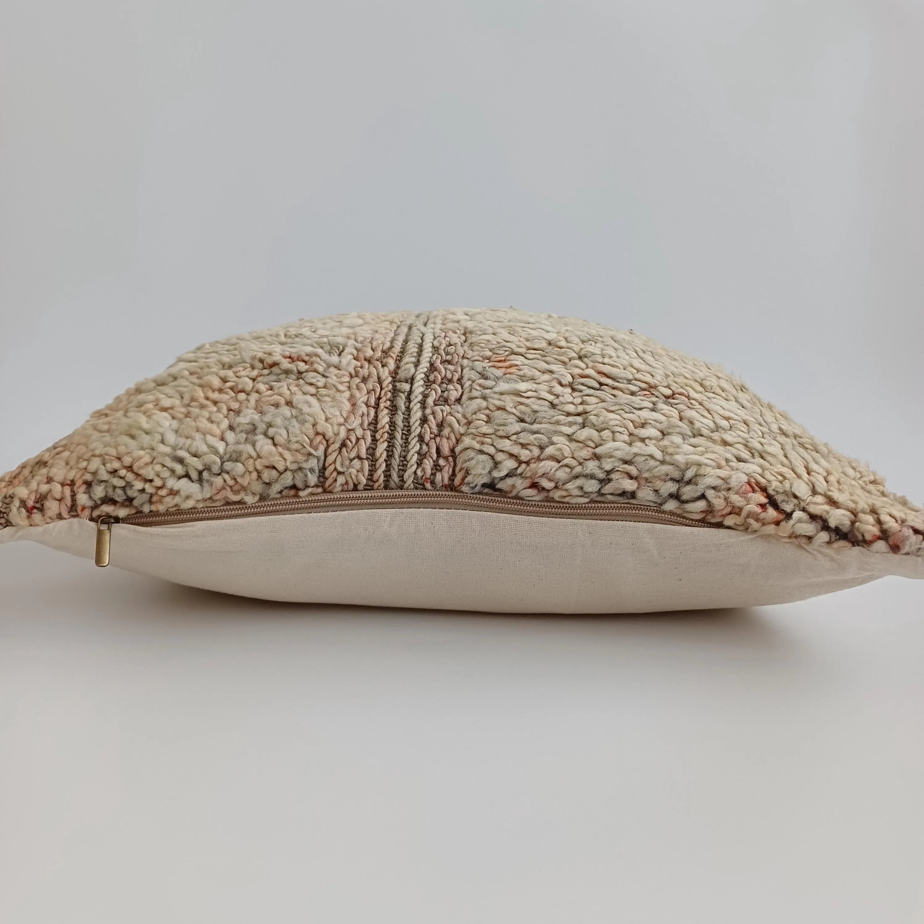 Moroccan Tribal Vintage Wool Multicoloured Cushion Cover 20''x20'' / 50x50 CM