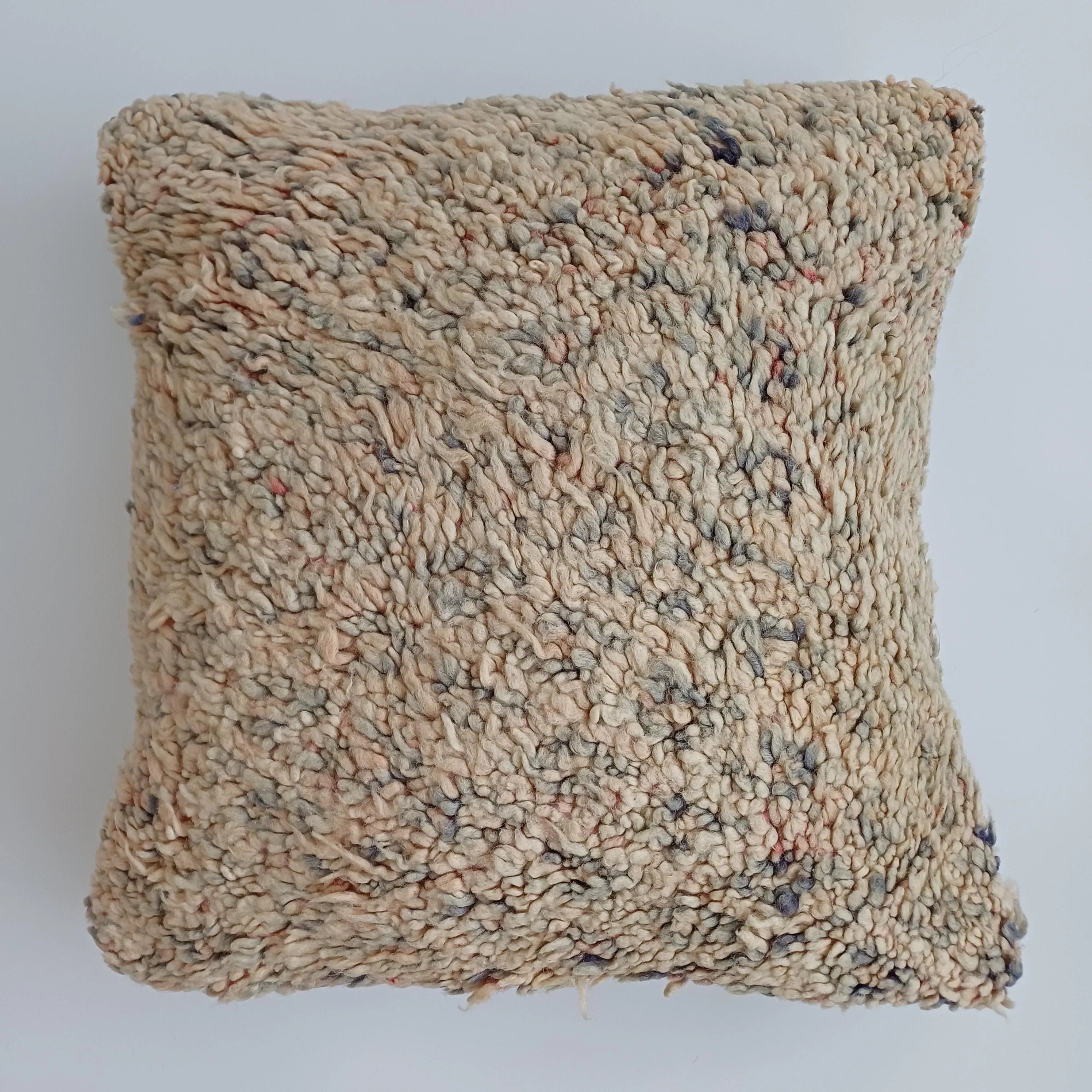 Moroccan Tribal Vintage Wool Multicoloured Cushion Cover 20''x20'' / 53x50 CM