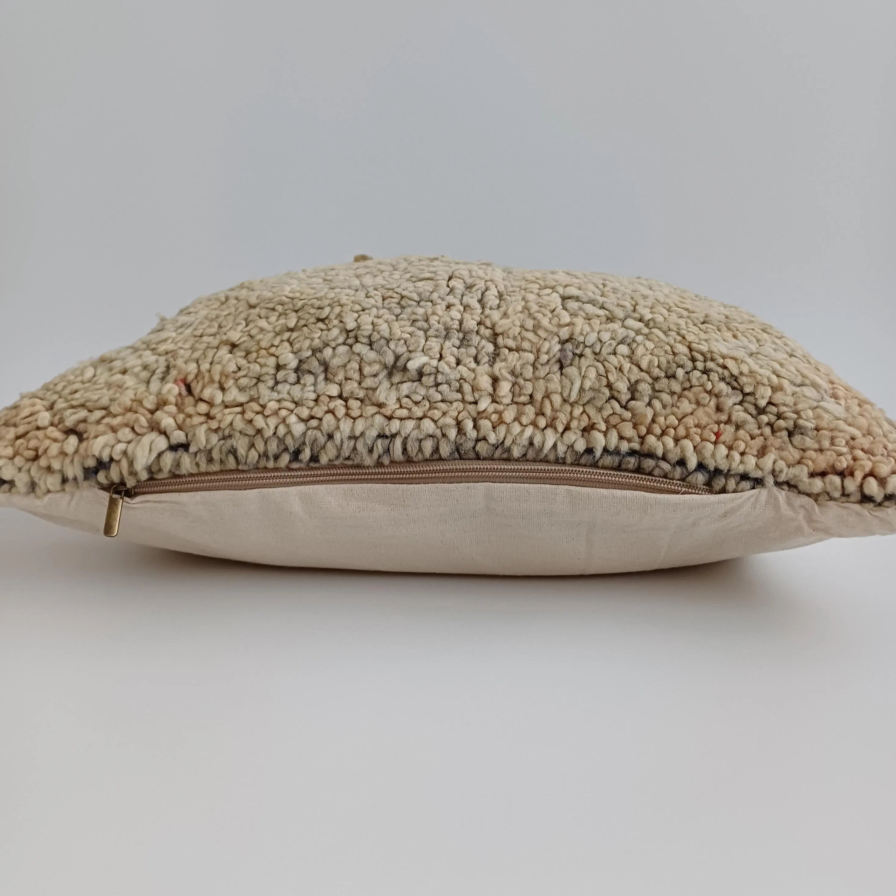 Moroccan Tribal Vintage Wool Multicoloured Cushion Cover 20''x20'' / 50x50 CM