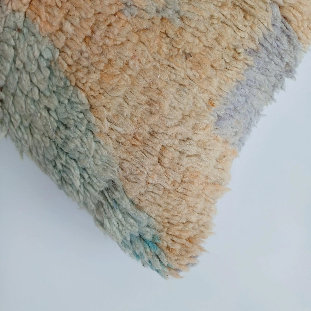 Moroccan Berber Handmade Vintage Wool Cushion Cover  24''x16'' / 60x40 CM