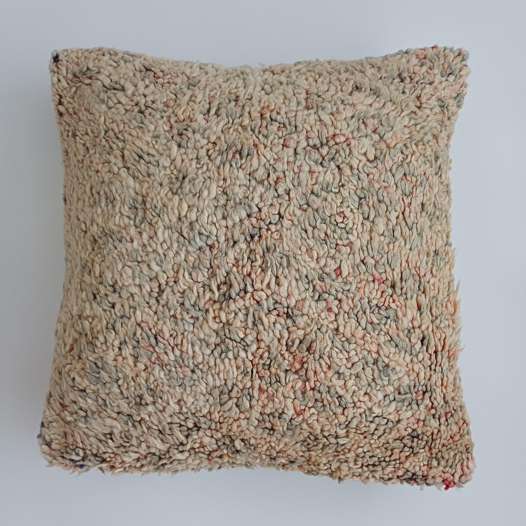 Moroccan Tribal Vintage Wool Multicoloured Cushion Cover 20''x20'' / 52x52 CM