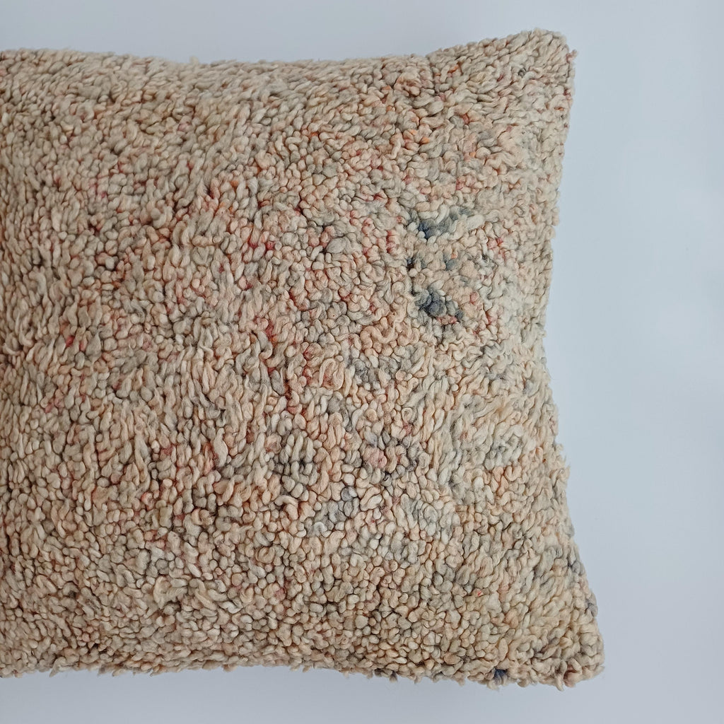 Moroccan Tribal Vintage Wool Multicoloured Cushion Cover 20''x20'' / 52x52 CM