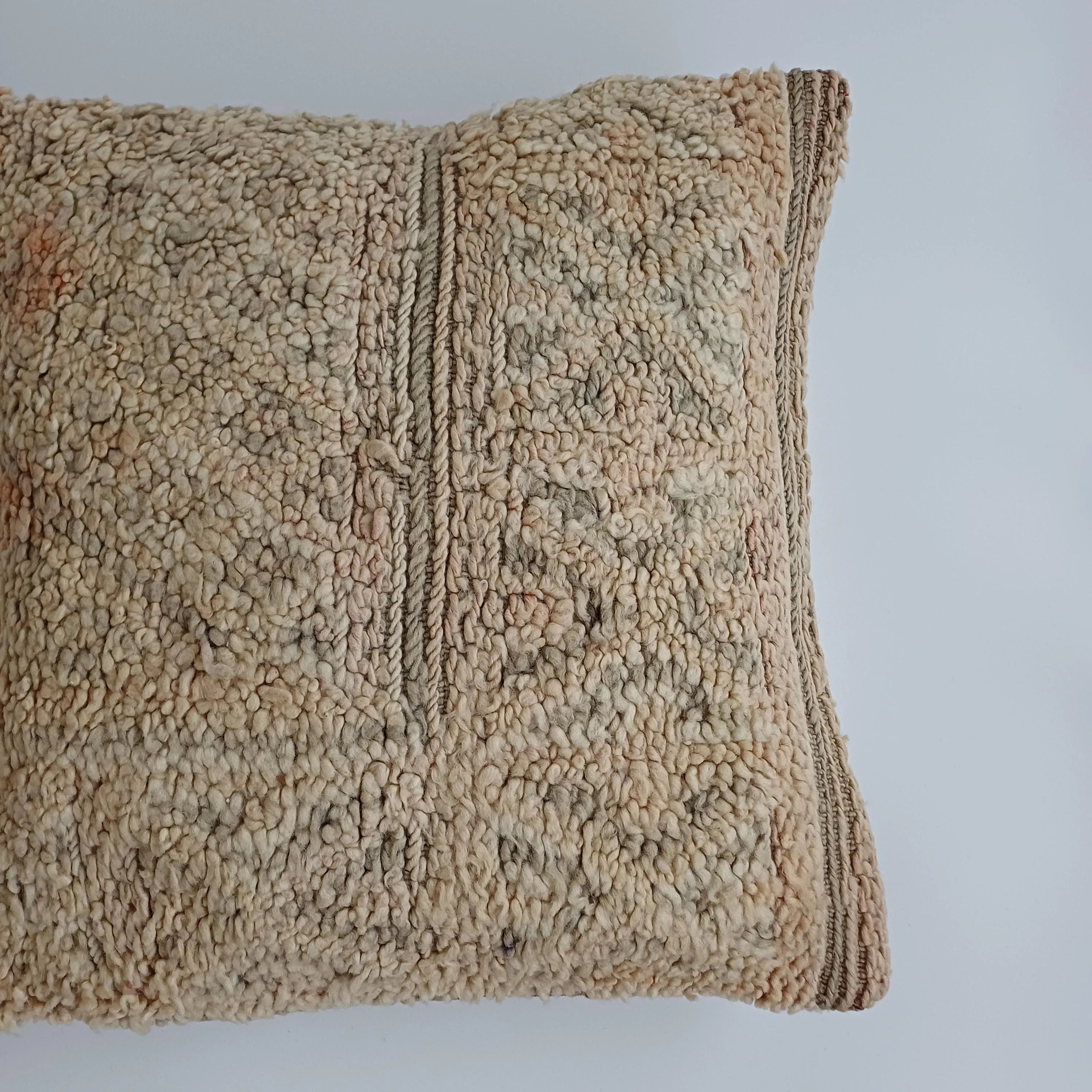 Moroccan Tribal Vintage Wool Multicoloured Cushion Cover 20''x20'' / 50x50 CM
