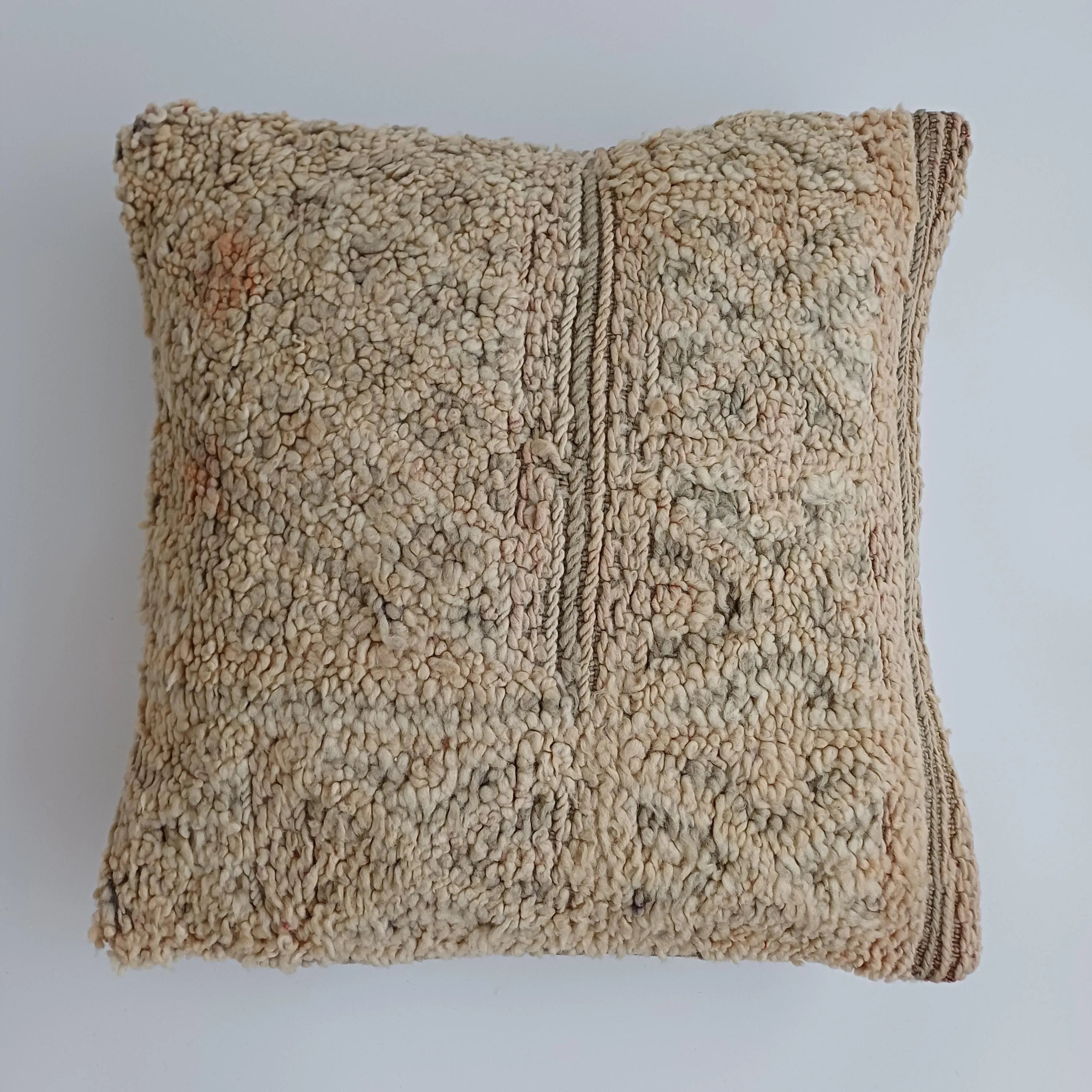 Moroccan Tribal Vintage Wool Multicoloured Cushion Cover 20''x20'' / 50x50 CM
