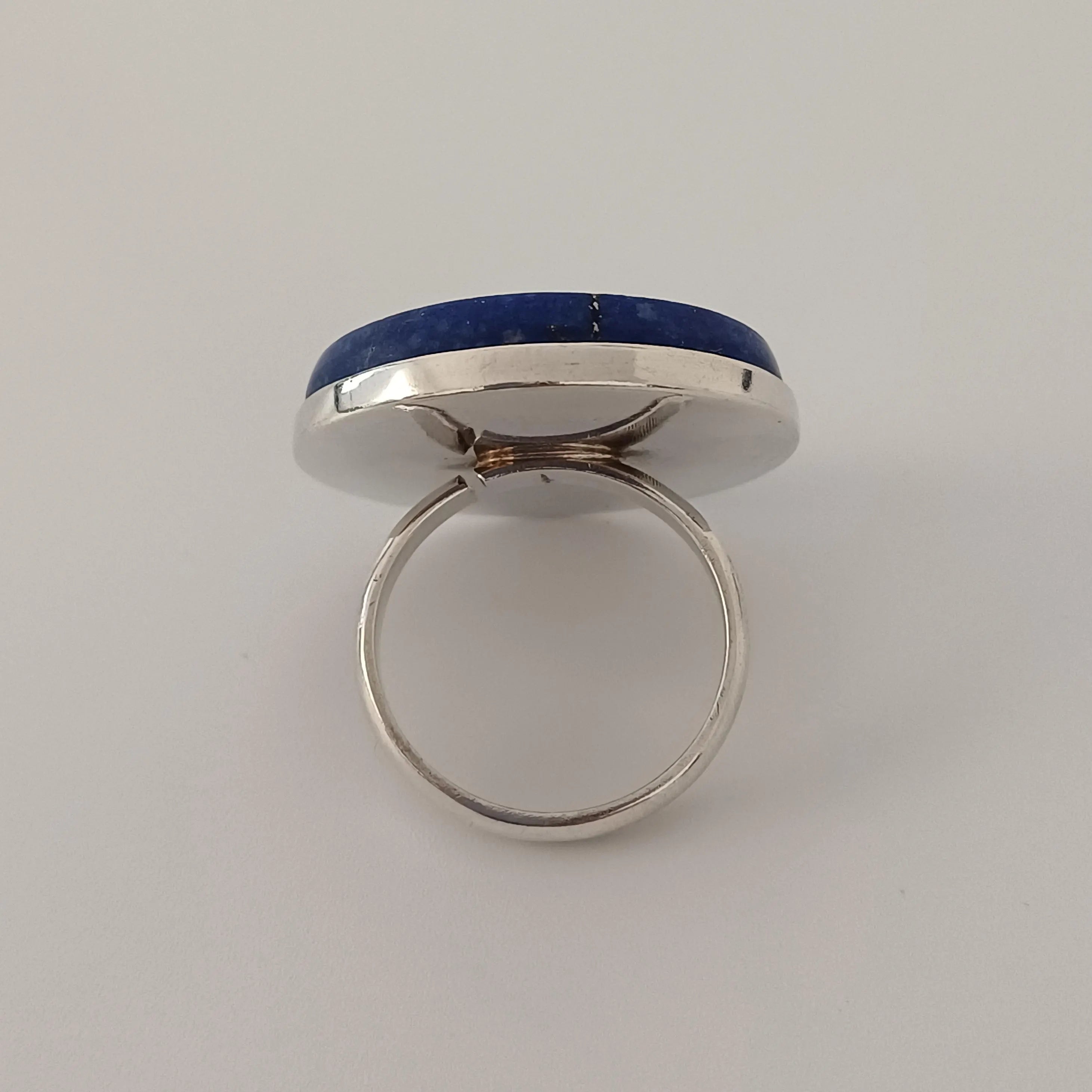 Lapis Lazuli Handmade Gemstone Ring