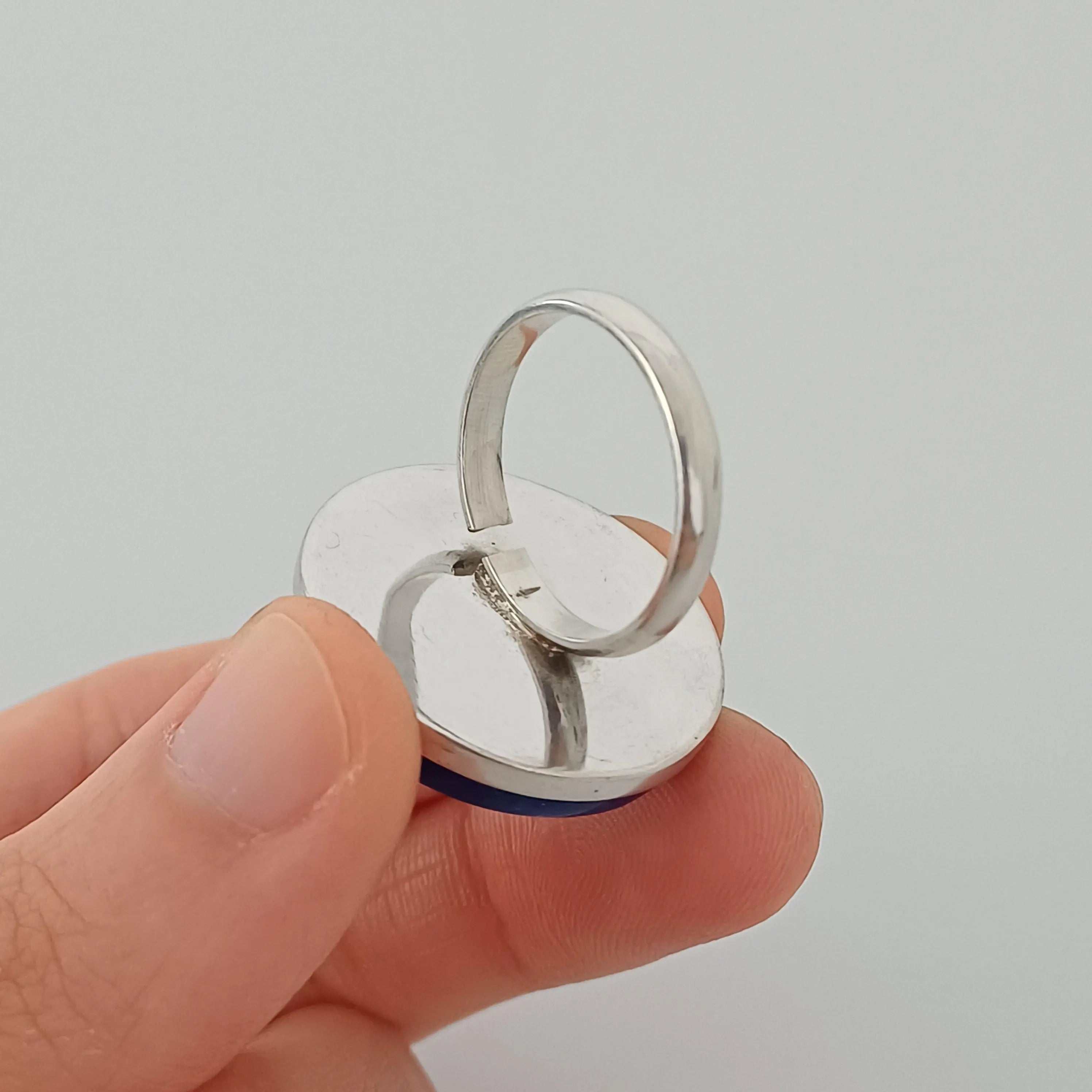 Lapis Lazuli Handmade Gemstone Ring