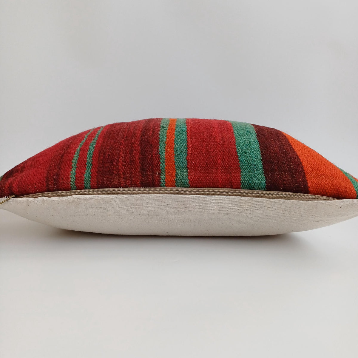 Handmade Moroccan Rug Cushion Cover Multicoloured 20''x20'' / 50x50 CM