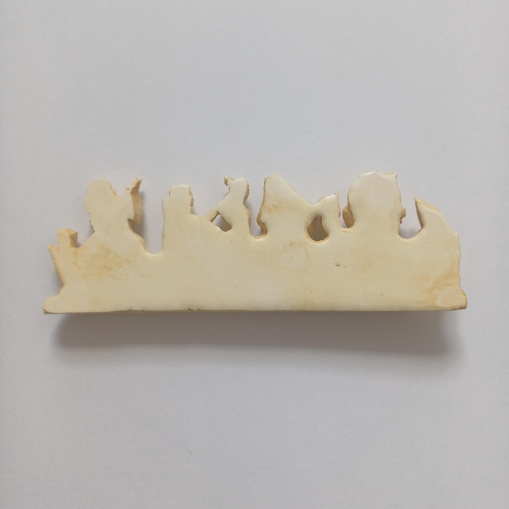 Small Krishna Boat Figurine 14x5 CM