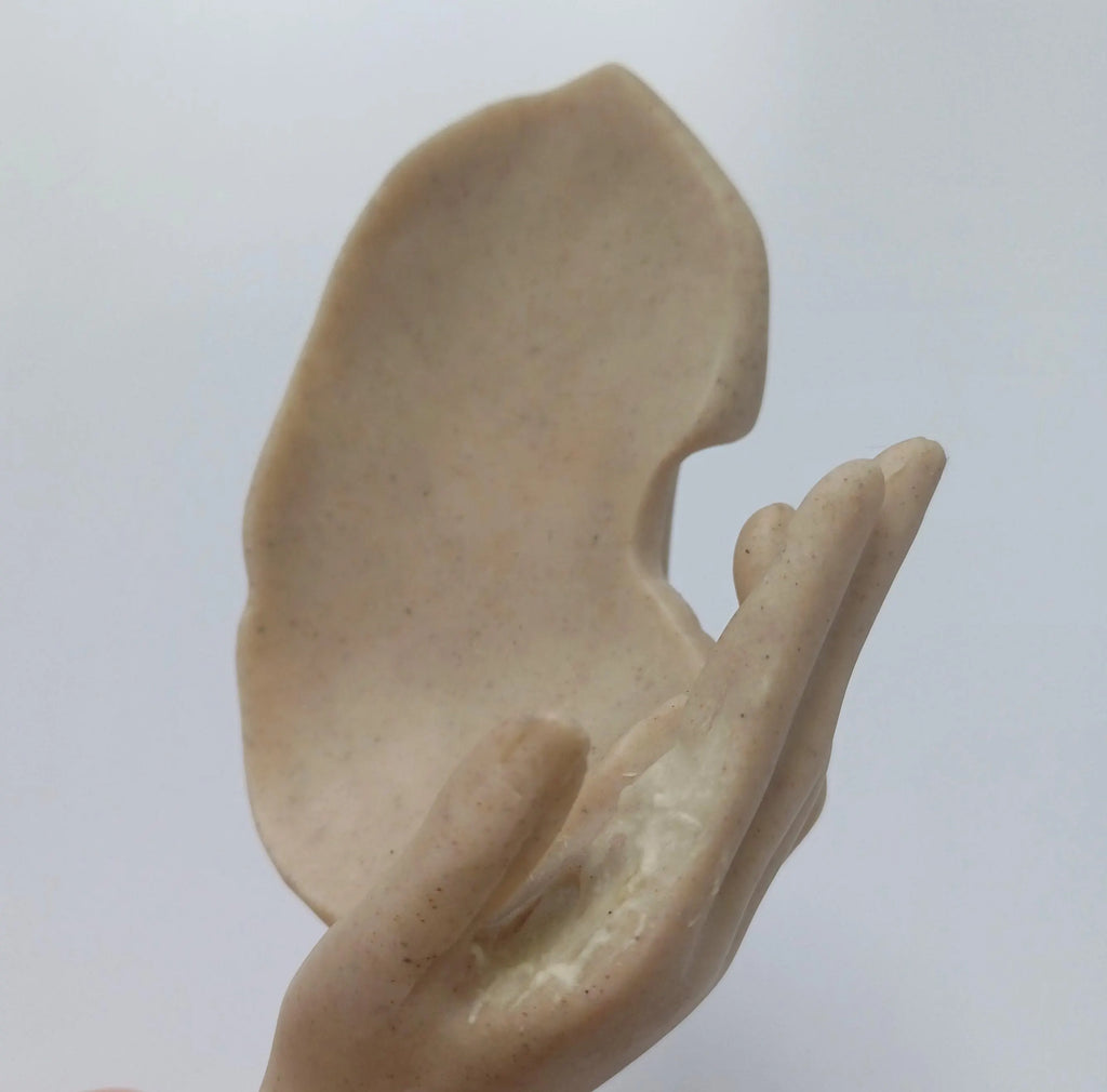 Minimalist Modern Abstract Thinker Face Sculpture 17x6 CM
