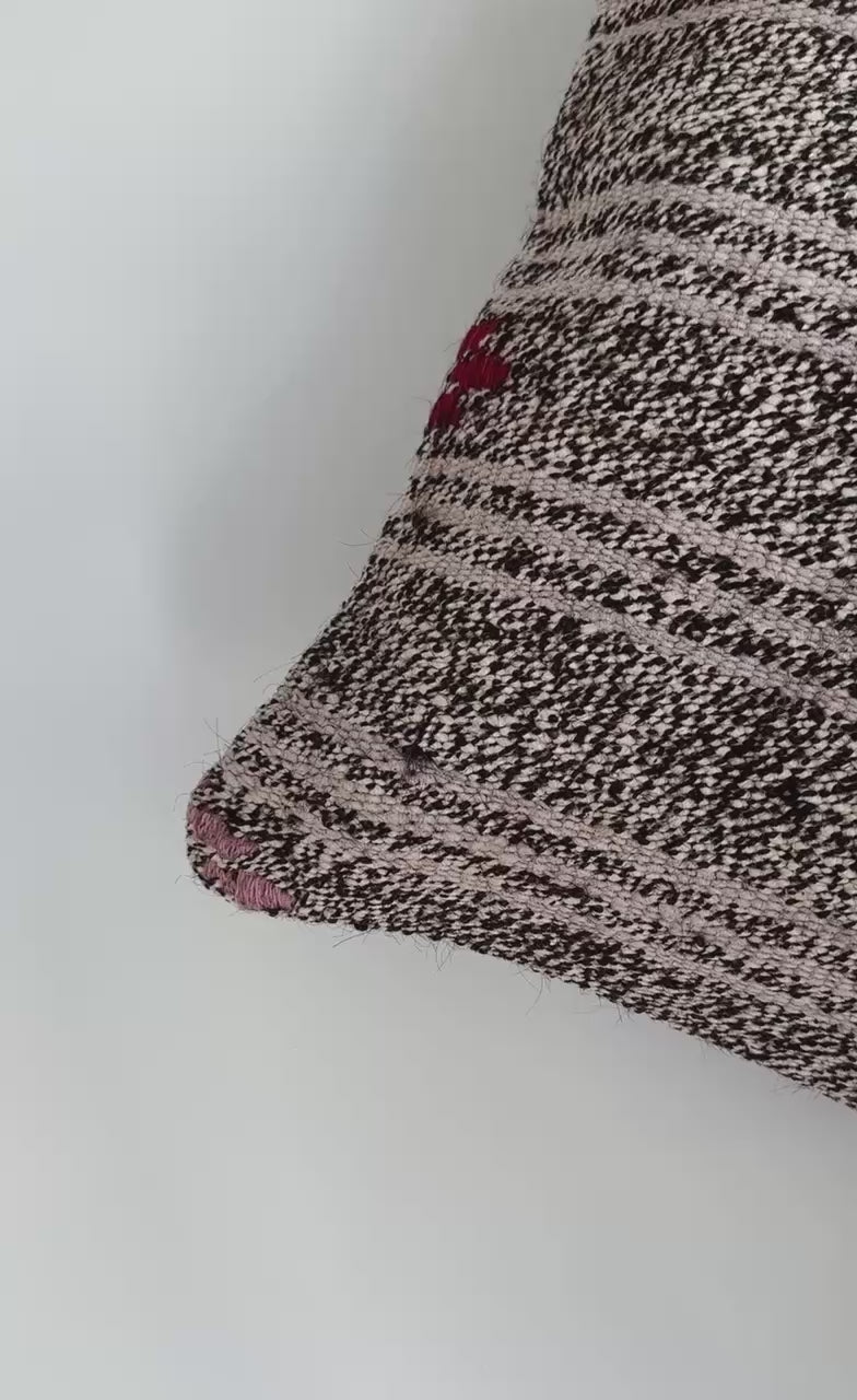 Handmade Turkish Cushion Cover 16''x16'' / 41x40 CM