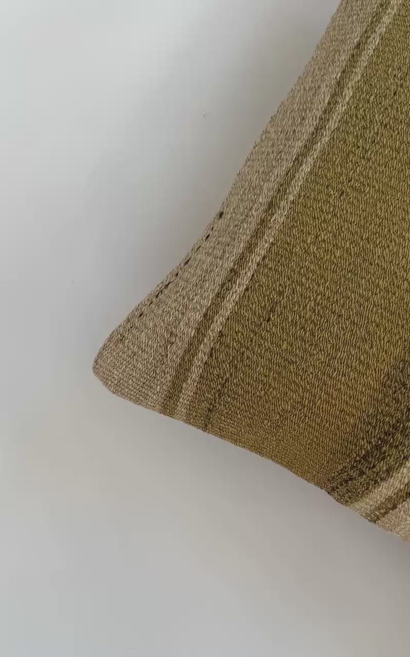 Handmade Multicoloured Turkish Cushion Cover 16''x16'' / 41x41 CM