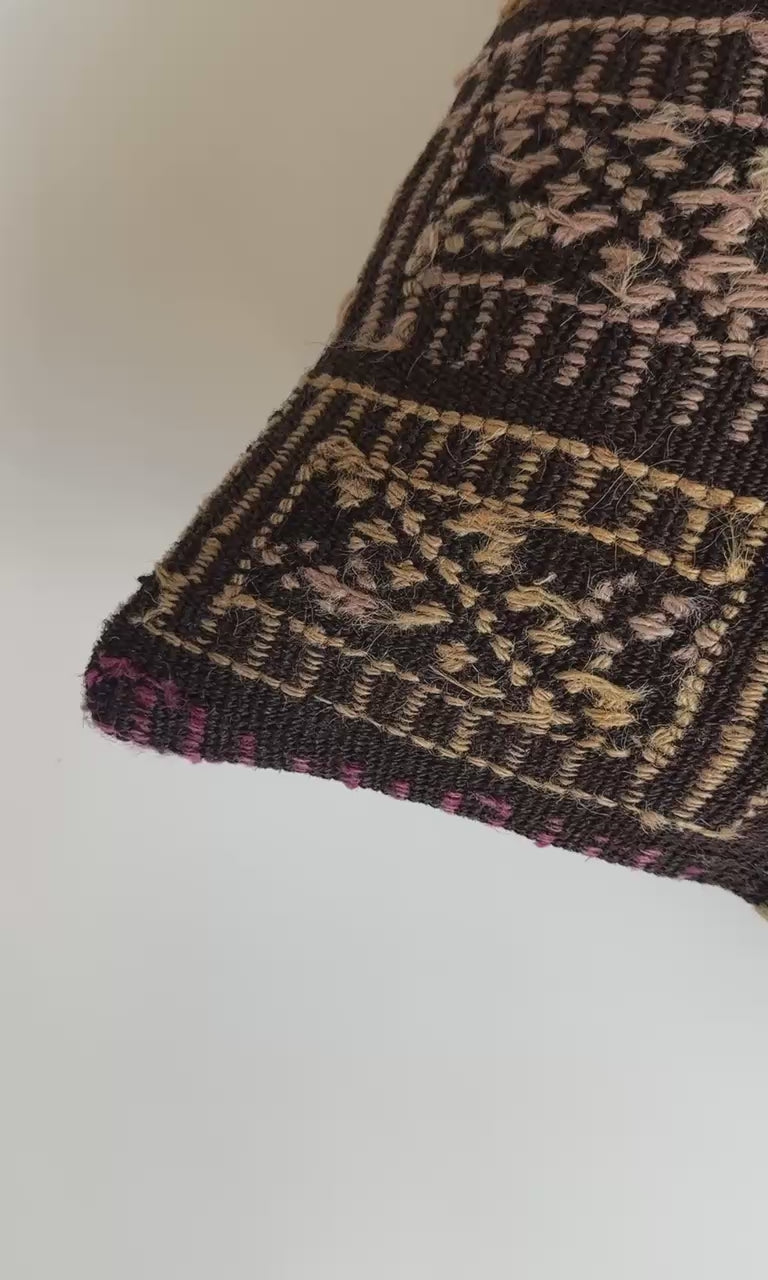 Multicoloured Turkish Cushion Cover 16''x16'' / 41x40 CM