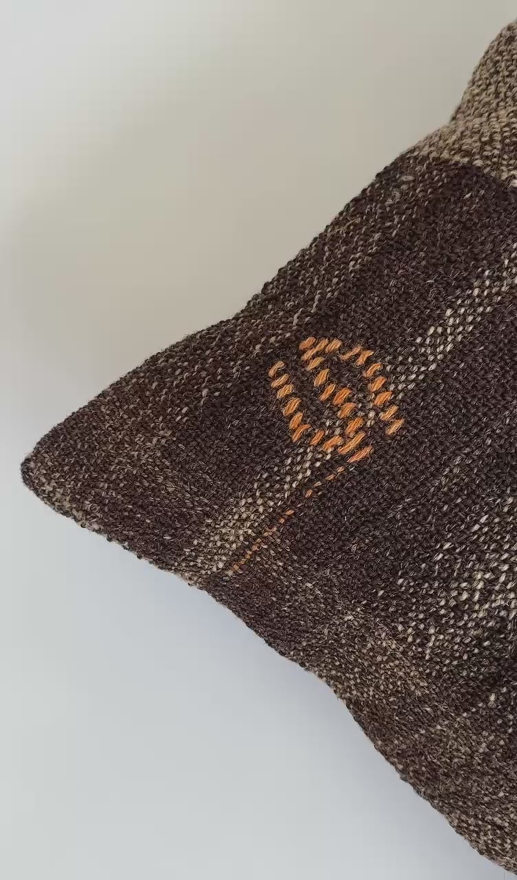 Handmade Turkish Cushion Cover 16''x16'' / 41X41 CM