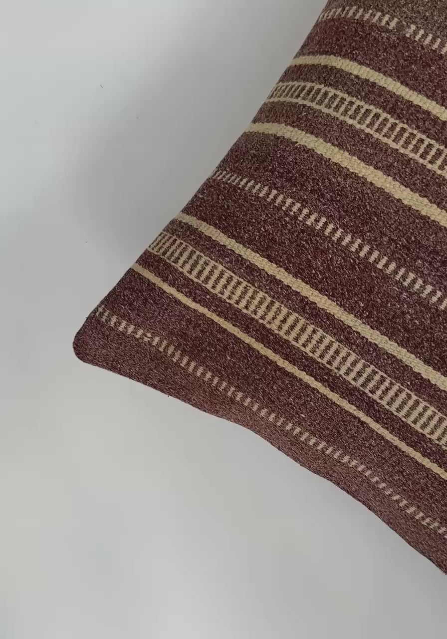 Handmade Turkish Cushion Cover 16''x16'' / 41x41 CM